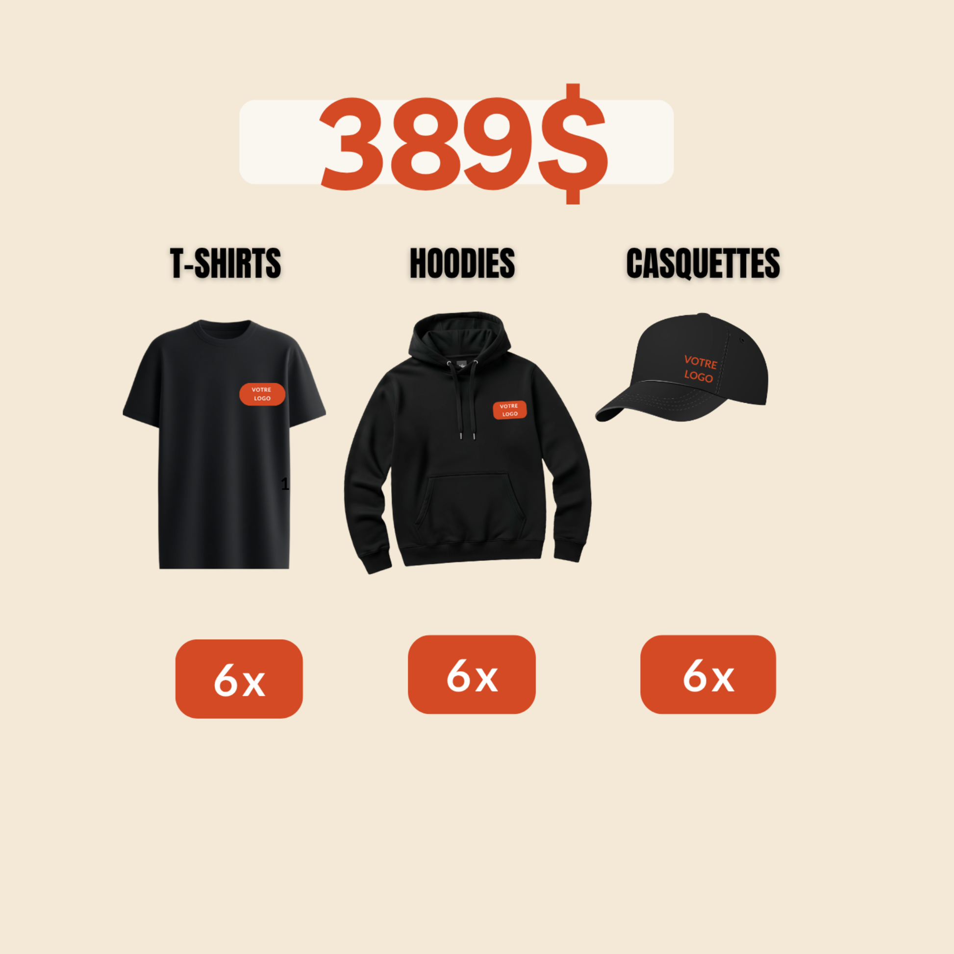 Combo Équipe Compacte