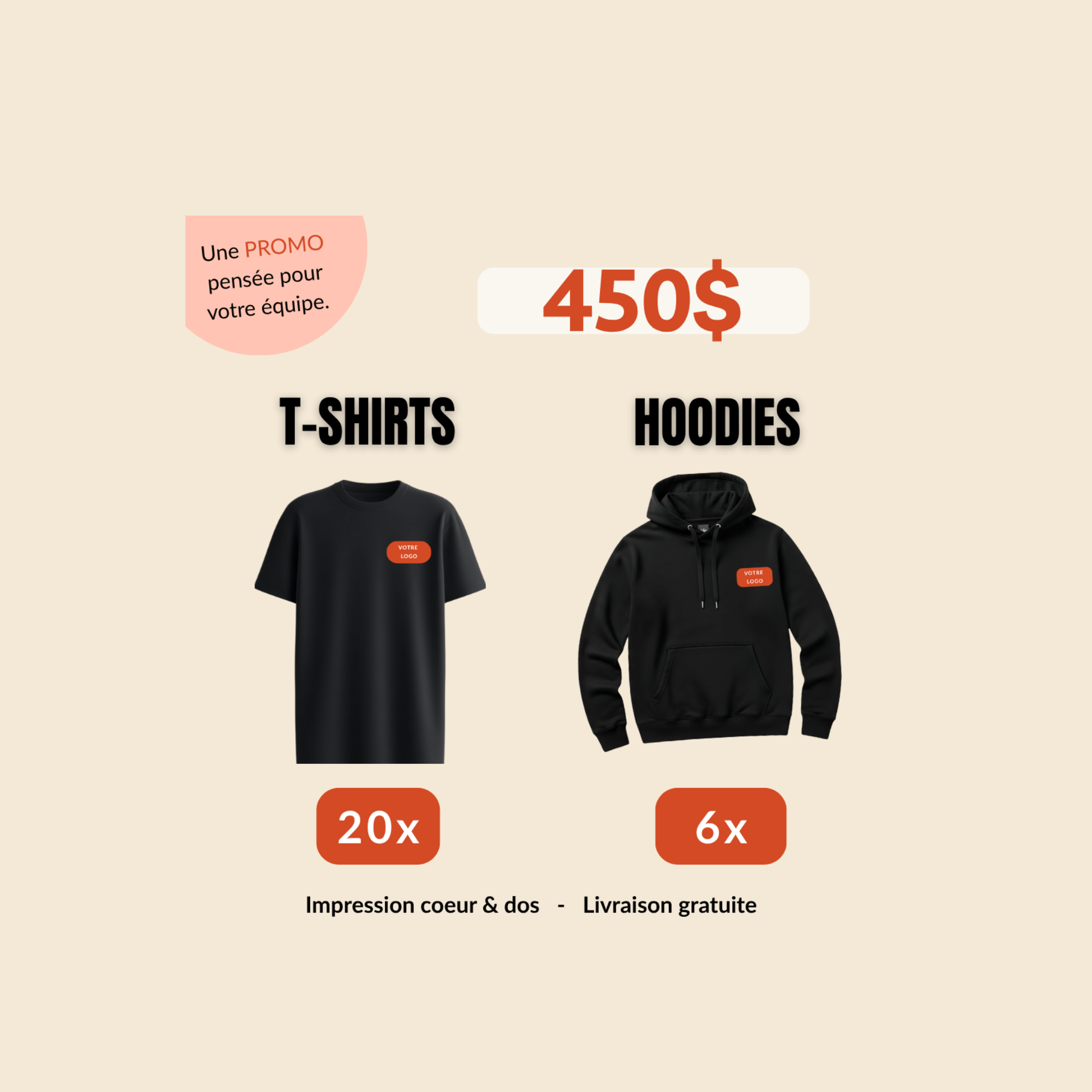 Combo 20 t-shirts & 6 hoodies