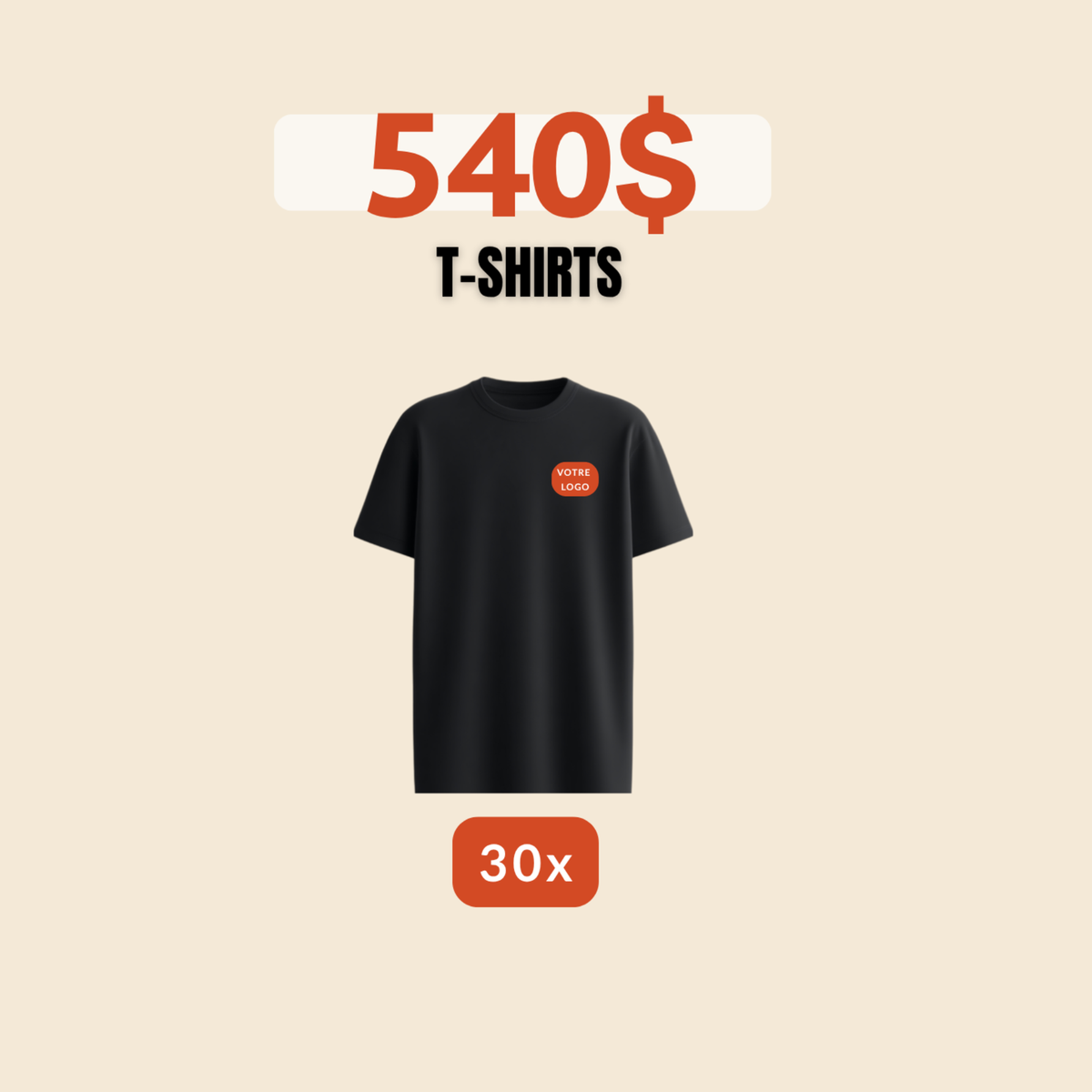 30 T-shirts