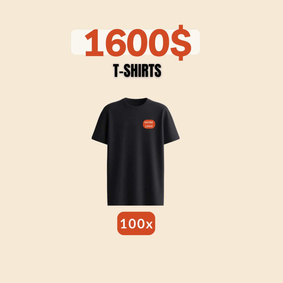 100 T-shirts