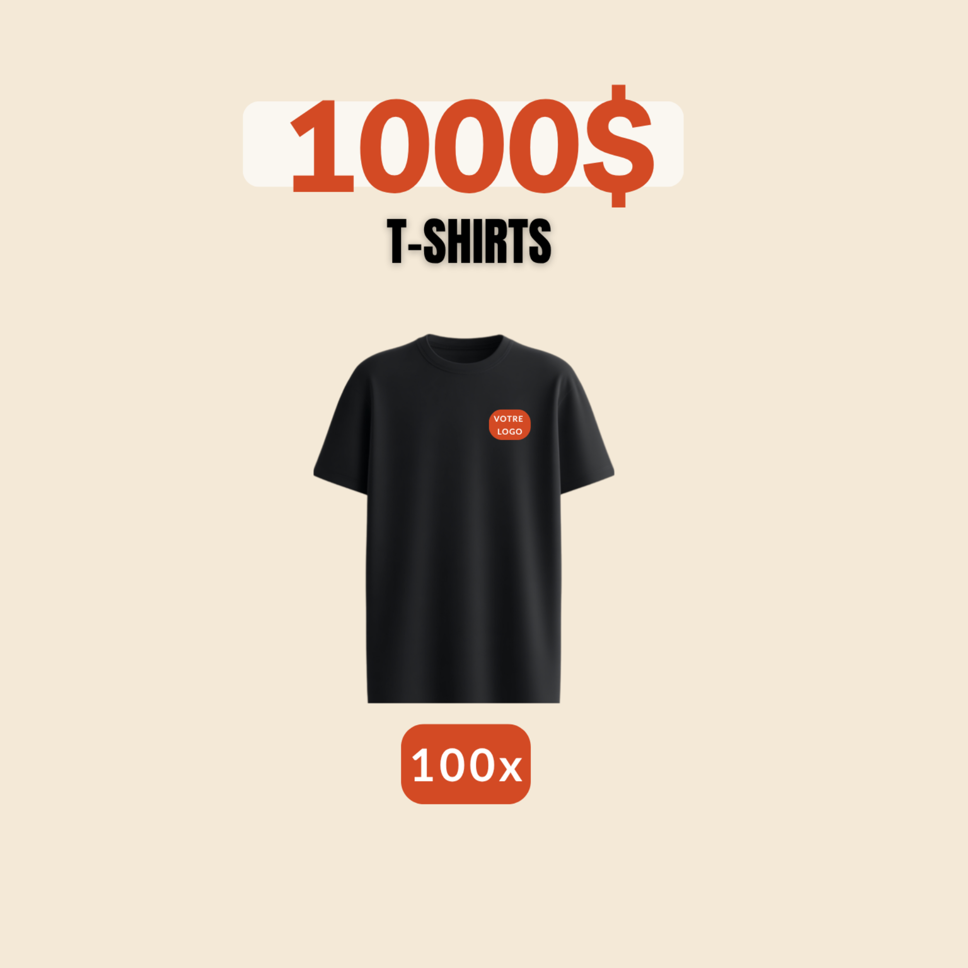 100 T-shirts